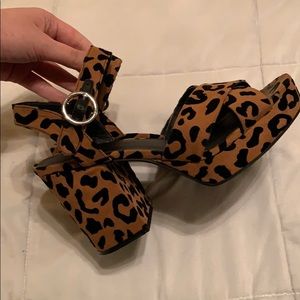 H&M Cheetah Heels